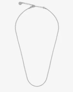 COLLANA MINI CORDA IN ARGENTO