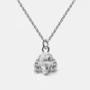 COLLANA PENDENTE BARBONCINO / ARGENTO LUCIDO
