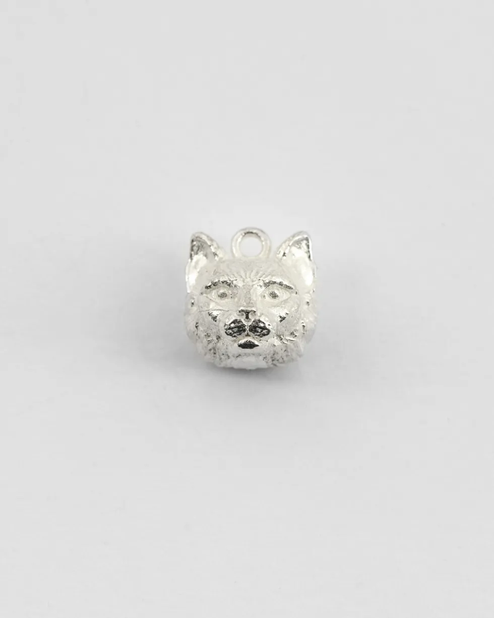 COLLANA PENDENTE GATTO NORVEGESE DELLE FORESTE IN ARGENTO