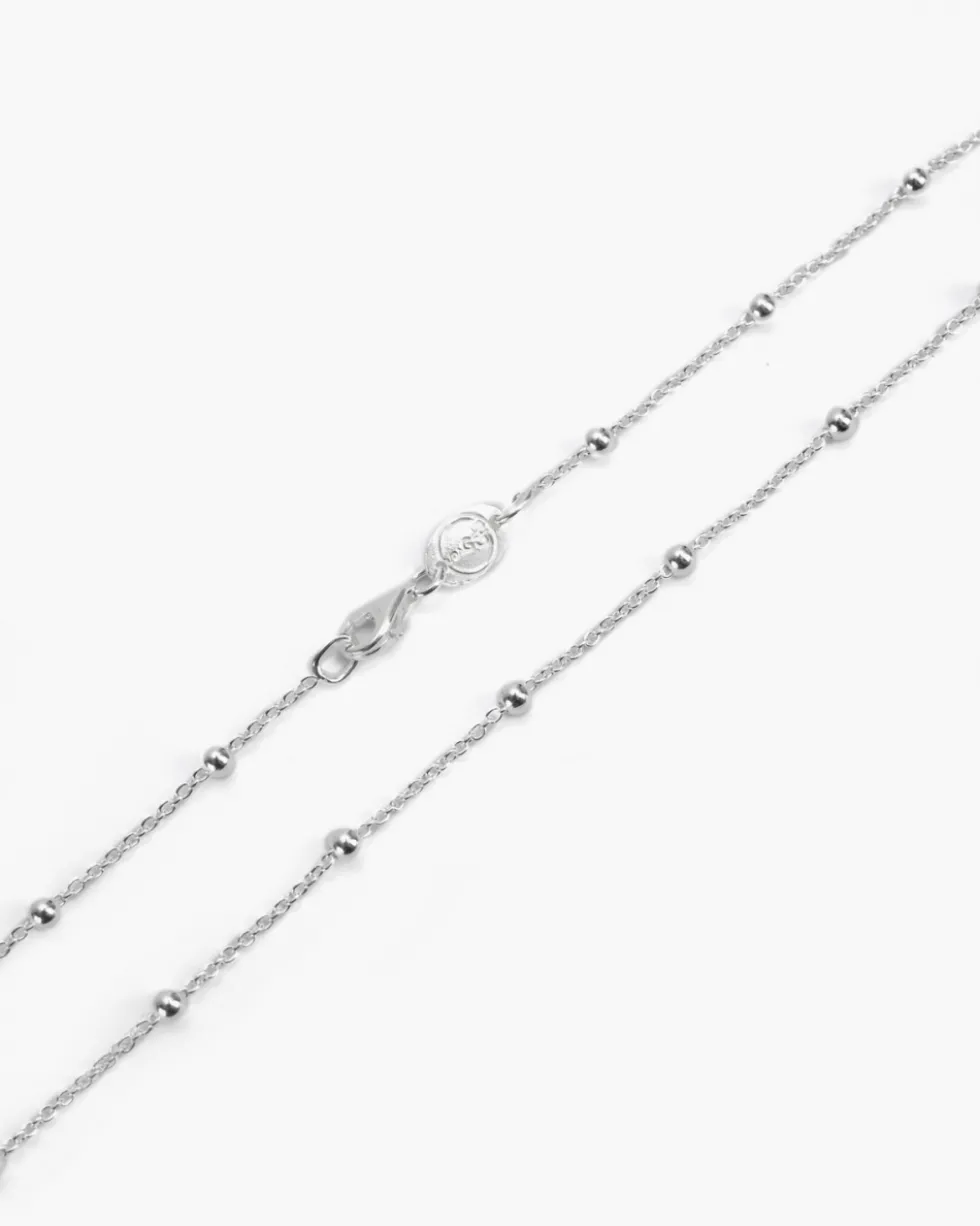COLLANA ROSARIO 300 IN ARGENTO