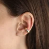 EAR CUFF BOMBATO PLACCATO ORO