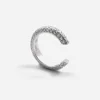 EAR CUFF IN ARGENTO CON BRILLANTI