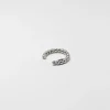 EAR CUFF ORECCHINO SENZA BUCO PALLINE UN GIRO IN ARGENTO