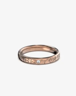 FEDE NUZIALE CONFORT CON DIAMANTE H3,5