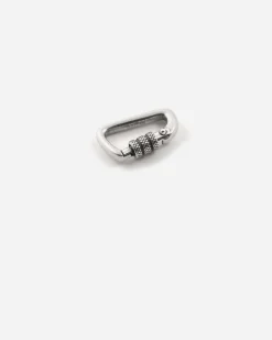 MINI MOSCHETTONE IN ARGENTO