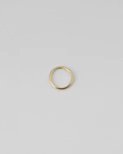 ORECCHINO A CERCHIO MINI FILO 012 D10 PLACCATO ORO