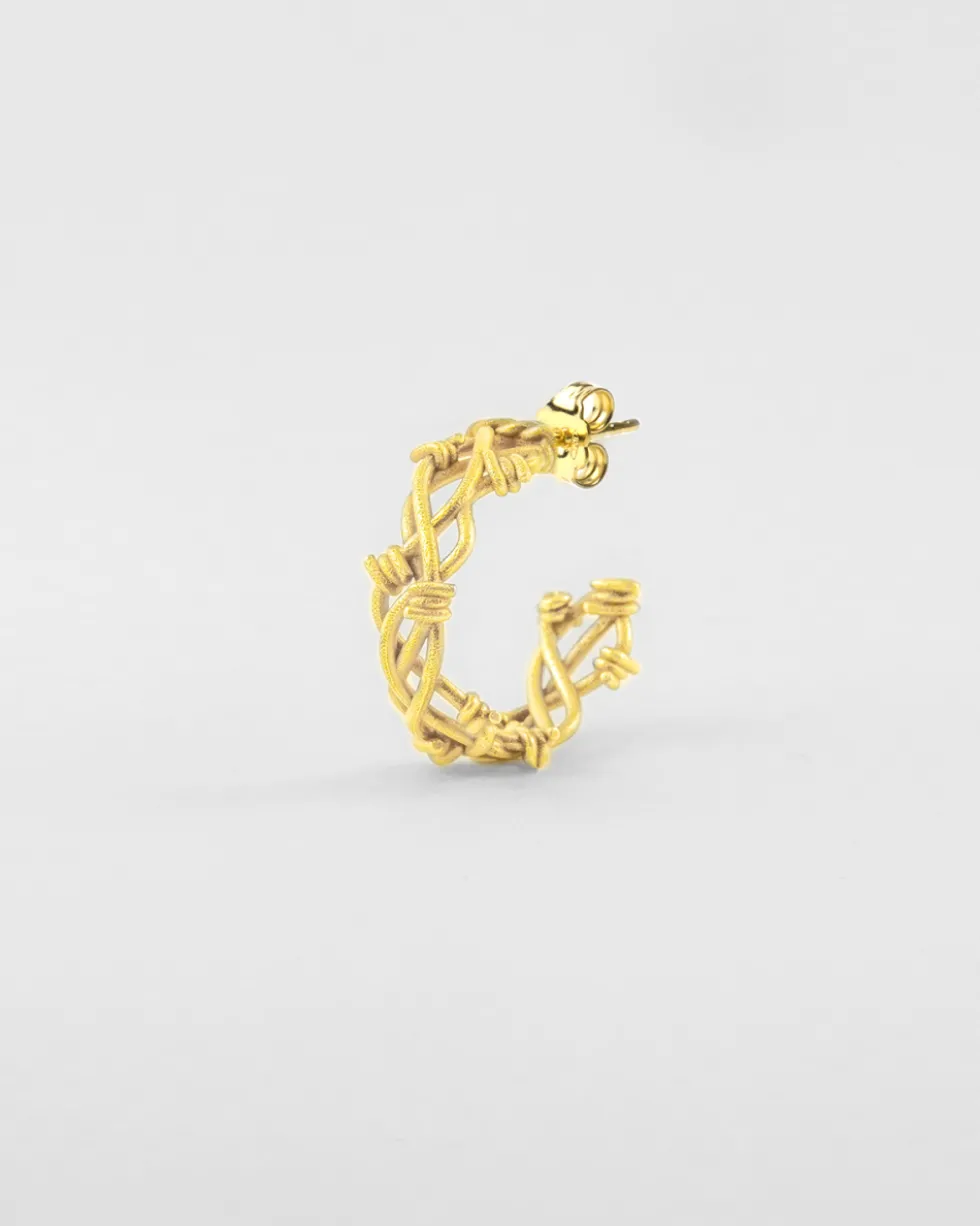 ORECCHINO CORONA DI SPINE