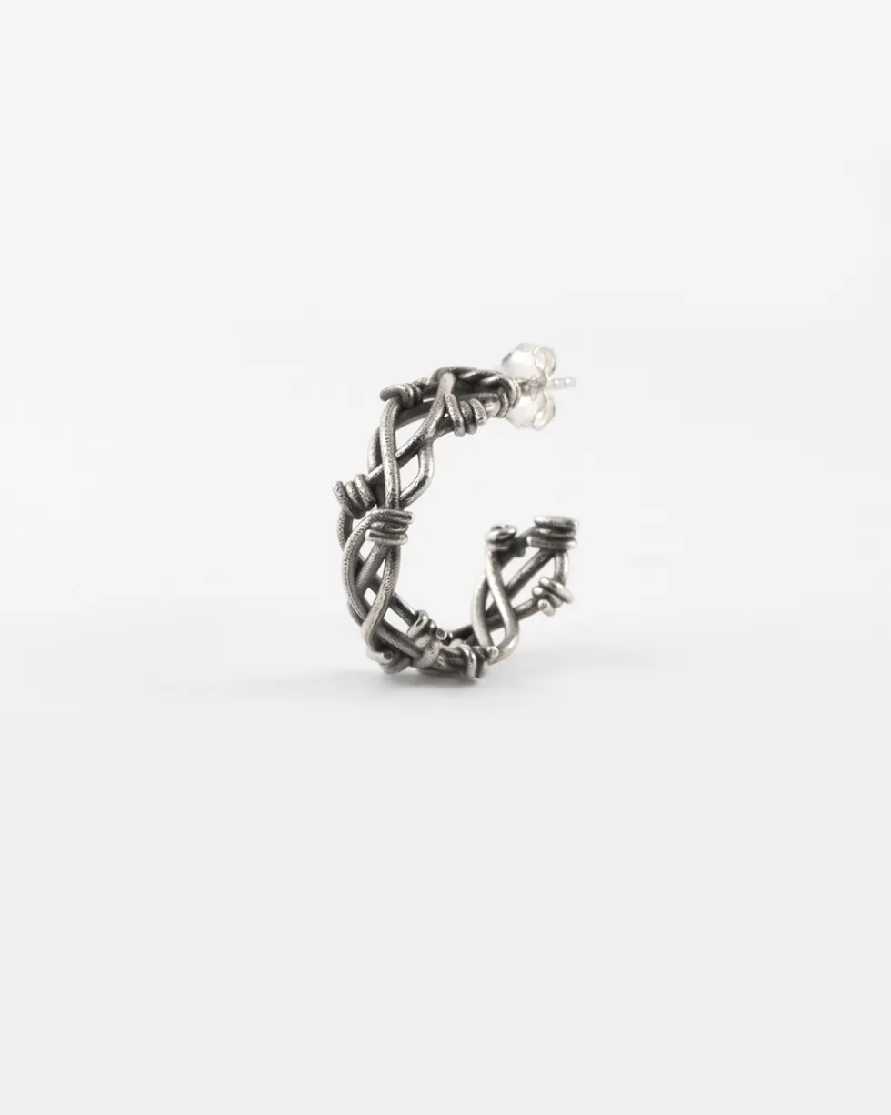 ORECCHINO CORONA DI SPINE