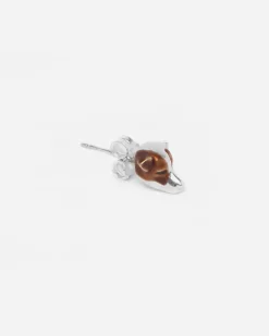 ORECCHINO DOG FEVER JACK RUSSEL IN ARGENTO