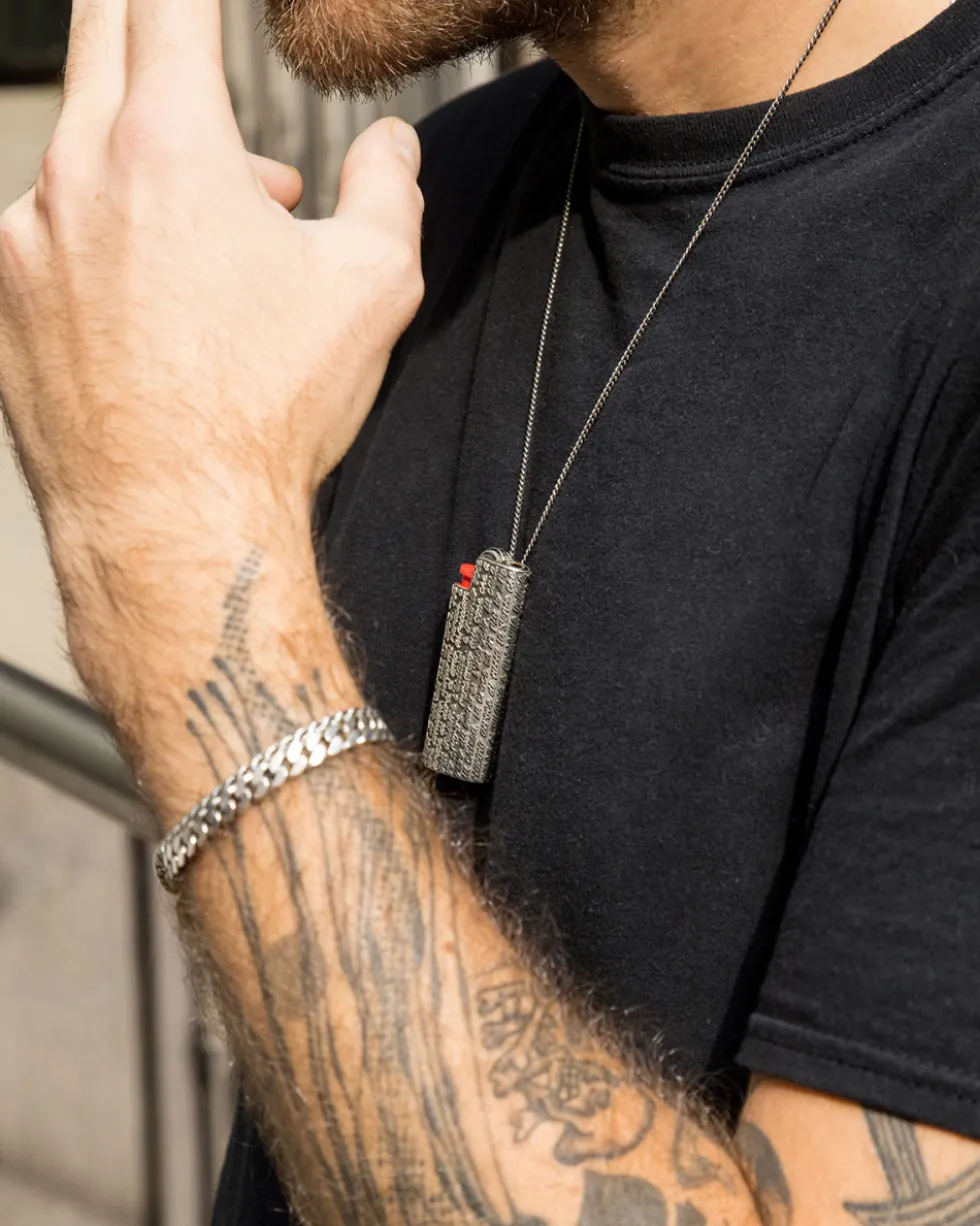 PENDENTE PORTA ACCENDINO LYRICS PERSONALIZZABILE