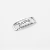 SNEAKER LACE TAG PERSONALIZZABILE TARGA RETTANGOLARE